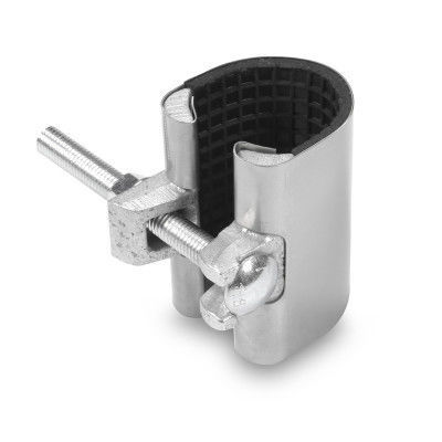 Bolzen-Rohrschelle - 087 - MACPLAST SRL - Edelstahl / galvanisiertem Stahl / Gusseisen