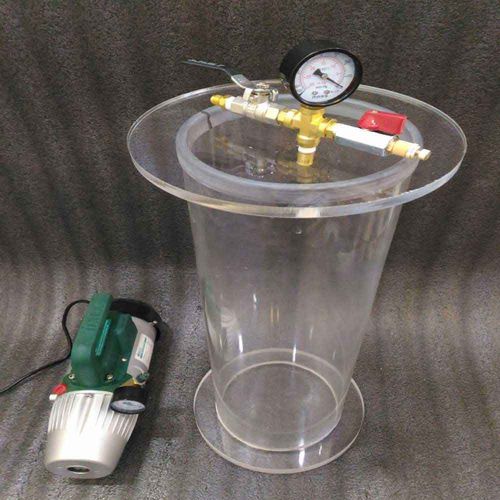 Vakuumkammer für Oberflächeninspektion - BHFGC series - Burhani Engineering Technology - für Entgasung / Acryl / für Ultrahochvakuum