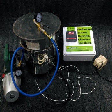 Vakuumkammer für Entgasung - Burhani Engineering Technology - beheizt