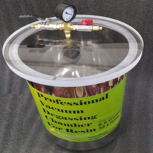 Vakuumkammer für Entgasung - BETVDC3030 - Burhani Engineering Technology - Edelstahl / Acryl