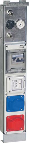 Voll ausgestattetes Elektrogehäuse - ACTIWORK - Steuerung / wandmontiert / Metall