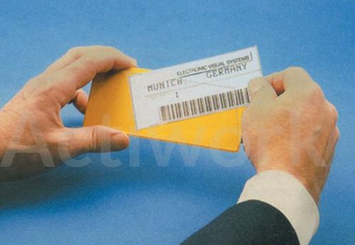 Etikett zur Beschilderung - ACTIWORK - Papier / für magnetische Etiketten / Industrie