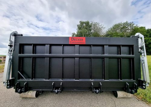 Metall-Absetzcontainer - Bayernbox - Decker-Containerbau GmbH & Co. KG - für Industrieprodukte / Bodenablauf