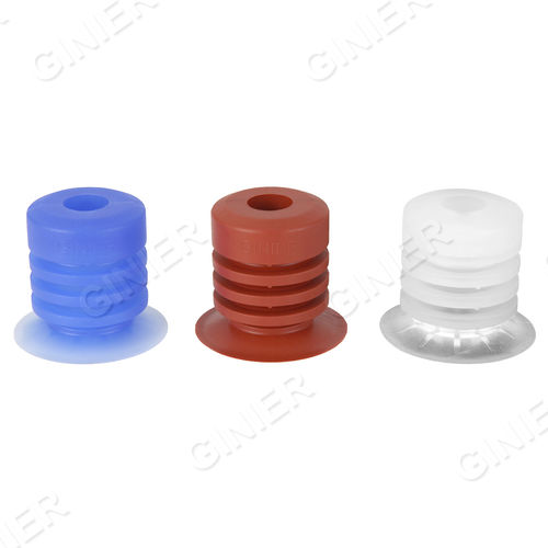 Balg-Vakuumsauger - GBLP series - Suzhou Ginier Machinery Technology Co., Ltd. - flach / Silikongummi / für Sack