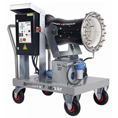 Staubbindemaschine zur Staubbindung - 25i Mobiler Trolley - Aquaco GmbH - mobil