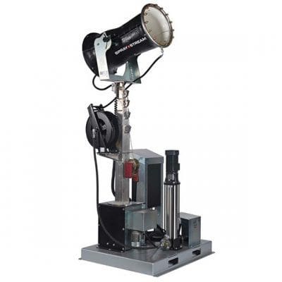 Staubbindemaschine zur Staubbindung - Plattform S2.2 - Aquaco GmbH