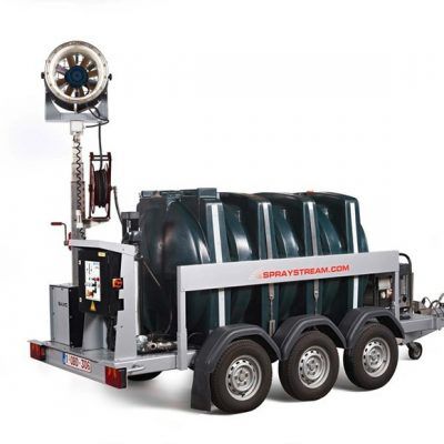 Staubbindemaschine zur Staubbindung - Autark S2.2 - Aquaco GmbH - mobil