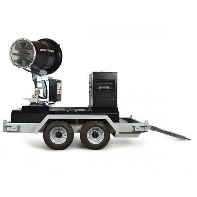 Staubbindemaschine zur Staubbindung - S7.5 Autarker Anhänger - Aquaco GmbH - mobil