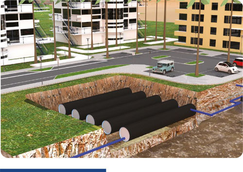 Speicherbecken - Palaretain - PALADERI SRL - Flüssigkeitssammlung / verzinkt / Polyethylen (PE)