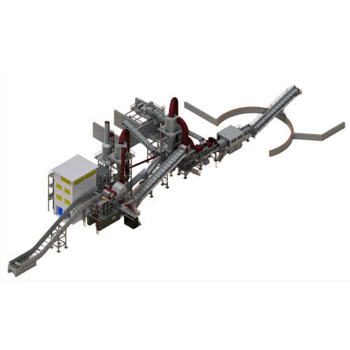 Abfallzerkleinerer - FR 2626 - Parfer Siti srl - Hammer / horizontal / großformatig