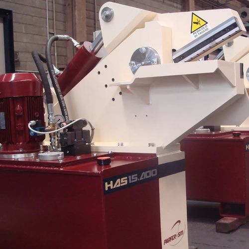 Hydraulikschere - HAS 15,400 - Parfer Siti srl - für Stahlschrott / Alligator