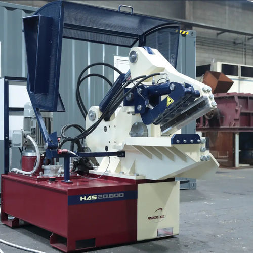 Hydraulikschere - HAS 20.600 - Parfer Siti srl - für Stahlschrott / kalt / Präzision