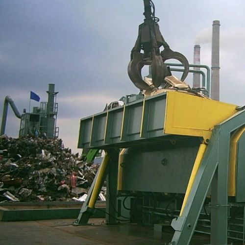 Elektro-Schere - JDR 670 - Parfer Siti srl - für Stahlschrott / Guillotinen / automatisch