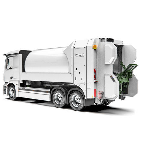 Elektrischer Müllwagen - ROTO-M-U-T - Steyr Automotive GmbH - Hecklader / emissionsfrei / Trommel