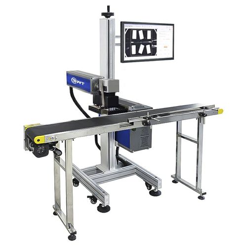 CO2-Laser-Markiermaschine - CDB-F30 - Wuhan SWT Laser Technology - Metall / Keramik / für Stoffe