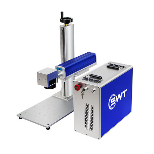 Markiermaschine / gepulster Faserlaser - DB-01 50w - Wuhan SWT Laser Technology - Metall / für Aluminium / Stein