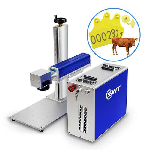 Faserlaser-Markiermaschine - DB-01 30w - Wuhan SWT Laser Technology - Messing / für Metall / Stein