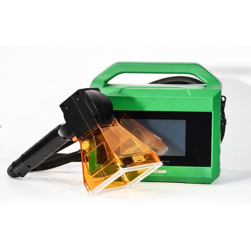 Faserlaser-Markiermaschine - DB-Mini 30W - Wuhan SWT Laser Technology - heiß / Messing / für Metall