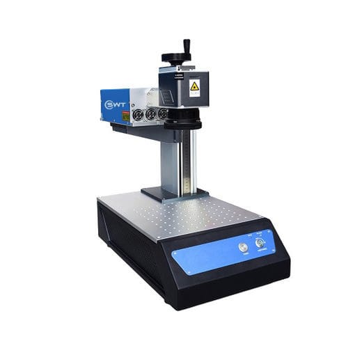 UV-Laser-Markiermaschine - UVDB-03 20W - Wuhan SWT Laser Technology - Keramik / Papier / Holz