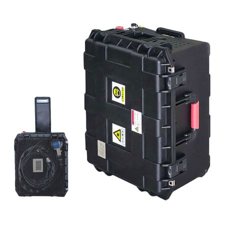 Laserreinigungsanlage - QX-120S - Wuhan SWT Laser Technology - manuell / Industrie / für Metallteile