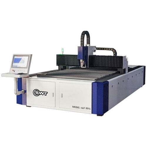 Faserlaser-Schneidemaschine - 3015E - Wuhan SWT Laser Technology - für Metall / für Blech / Hochpräzision