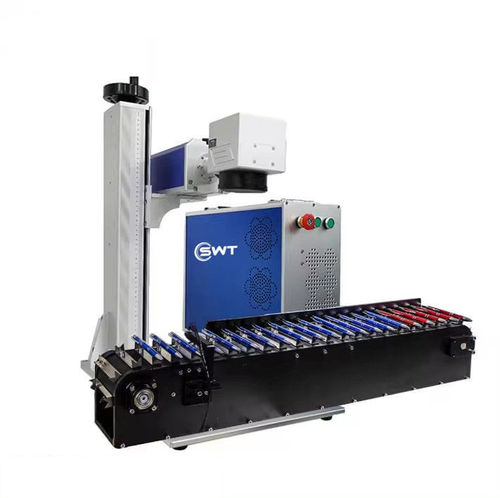 UV-Laser-Markiermaschine - UVDB-V5W - Wuhan SWT Laser Technology - für Glas / integrierbar / manuell