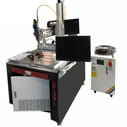 Faserlaser-Schweißmaschine - AWD-3000 - Wuhan SWT Laser Technology - automatisch / Online / für Elektronikbauteile
