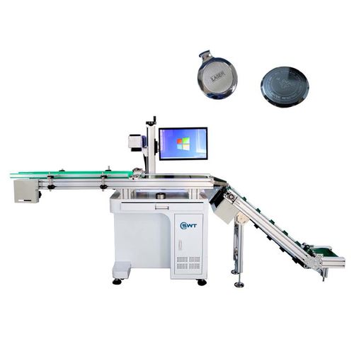 Faserlaser-Markiermaschine - DB-C30W - Wuhan SWT Laser Technology - für Edelstahl / manuell / für elektronische Bauteile