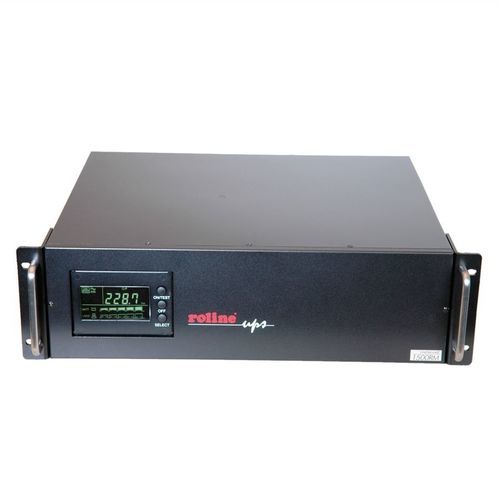USV / Interaktive Line - LineSecure II 1500R - SECOMP Electronic Components GmbH - mit LCD-Display / mit RS232-Schnittstelle / 19"-Rack