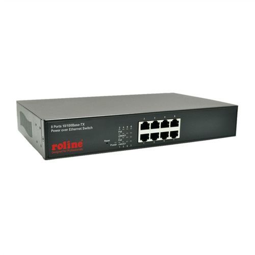 Ethernet-Switch / PoE - 21131191 - SECOMP Electronic Components GmbH - 8 Ports / 19"