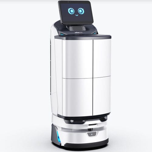 Lieferroboter für Nahrungsmittel - LuckiBot Pro - ORIONSTAR - für Hotels / für Krankenhaus / zur Außenanwendung