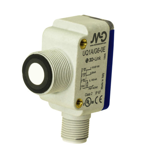 Reflex-Lichttaster-Ultraschallsensor - UQ  series - DATASENSING - Edelstahl / mit IO-Link-Schnittstelle