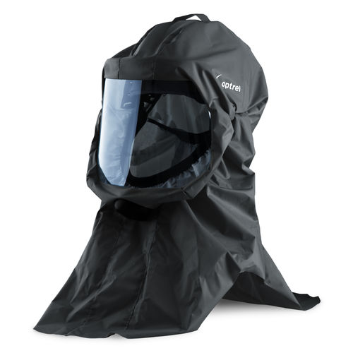Atemschutzhaube - softhood series - Optrel AG - Nylon / für die Lebensmittelindustrie / für Schleifarbeiten