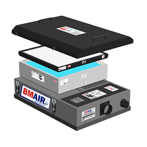 Partikelfiltersystem - MAO-4XL series - BMAir International BV - Aktivkohle / Luft / hochwirksam