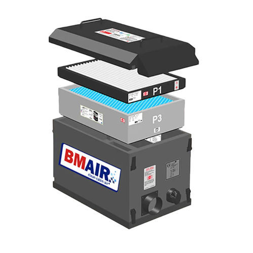 Partikelfiltersystem - MAO-8 series - BMAir International BV - Aktivkohle / Diesel / Luft