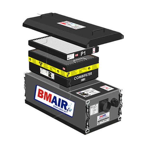 Partikelfiltersystem - MAO-10 series - BMAir International BV - Aktivkohle / Luft / hochwirksam