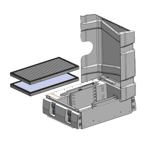 Partikelfiltersystem - F33-R series - BMAir International BV - Gas / Säure / HEPA