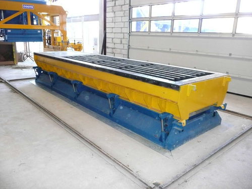 Vibriertisch für Frischbeton - Coote Engineering Limited