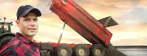 Kippanhänger - Maxxim - BV Beco - für Industriematerial / Baustellen / 2-Achsen
