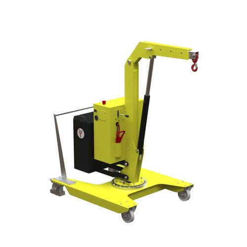 Mobiler Mini-R-Kran - 01B5L - Flex Lifting Cranes by AxA Group S.r.l. - Ausleger / mehrarmig / für Hochleistungsanwendungen