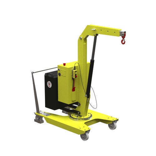 Mobiler Mini-R-Kran - 01B2P - Flex Lifting Cranes by AxA Group S.r.l. - Ausleger / mehrarmig / für Hochleistungsanwendungen