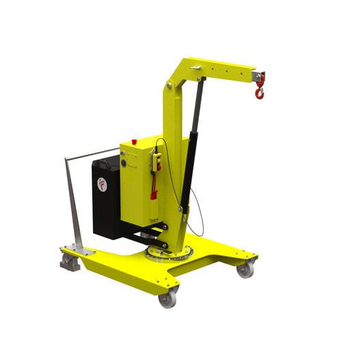 Mobiler Mini-R-Kran - 01B5P - Flex Lifting Cranes by AxA Group S.r.l. - Ausleger / mehrarmig / für Hochleistungsanwendungen