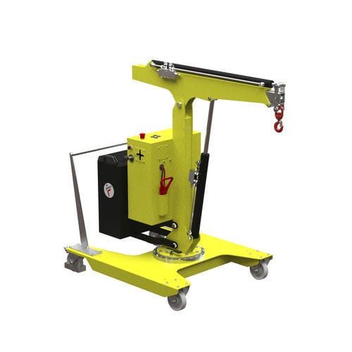 Werkstatt-Minikran / 500 kg -  01B5SE_1000 - Flex Lifting Cranes by AxA Group S.r.l. - hydraulisch / teleskopisch / Gegengewichts