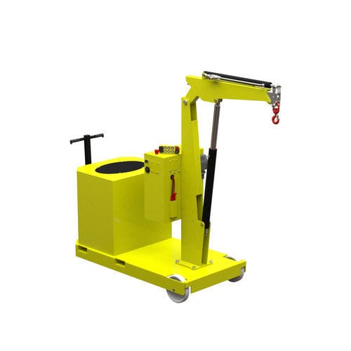 Werkstatt-Minikran / 1 t - GZ1000B - Flex Lifting Cranes by AxA Group S.r.l. - hydraulisch / teleskopisch / Gegengewichts