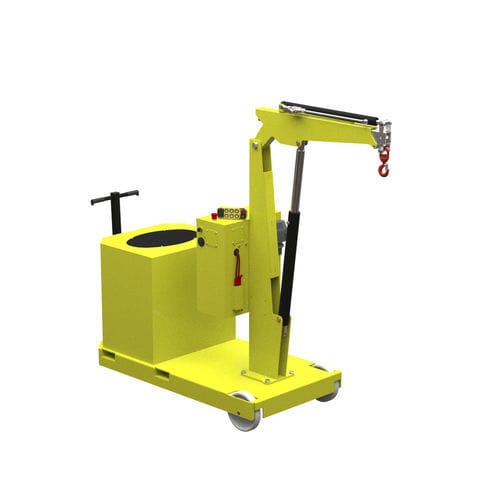 Werkstatt-Minikran / Schwerlast - GZ1000BSER - Flex Lifting Cranes by AxA Group S.r.l. - 1 t / teleskopisch / Gegengewichts