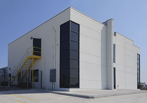 Modulares Gebäude - Nucor Building Systems - nachhaltig / recycelt / grün