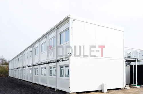Modulares Gebäude - Module-t - Fertigbau / für gewerbliche Nutzung / Aluminium