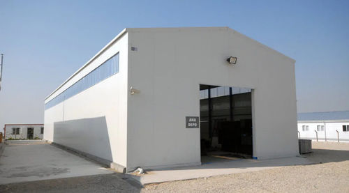 Modulares Gebäude - Module-t - Lager / Produktionshallen / mit Metallabdeckung