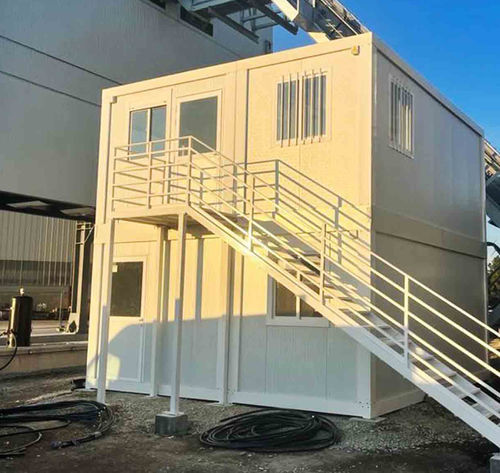 Baustellenhütte für Hygiene - Containers Solutions - modular
