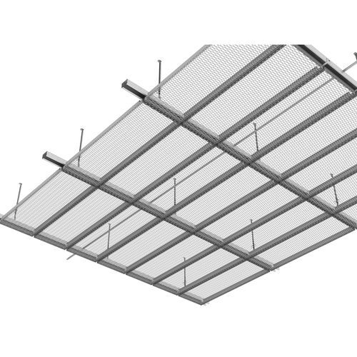Streckmetallblech - LMD-St 213 BWS series - Lindner Group - Metall / für Decke